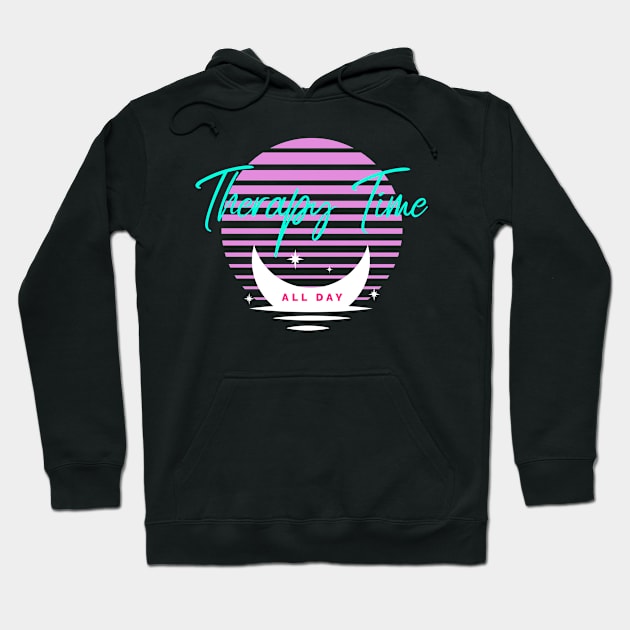 Therapy Time Hoodie by Satrok